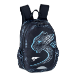 Sac  dos emiliano - noir / bleu airness - le sac  dos
