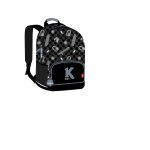 Sac  dos noir avec des motifs jeux freegun - l'unit