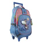 Sac  dos  roulettes bleu carrefour - le sac  dos  roulettes