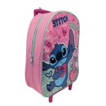 Sac goter  roulettes rose disney - le sac goter  roulettes