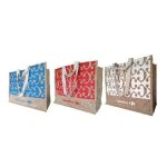 Sac en jute modle alatoire carrefour - le sac alatoire