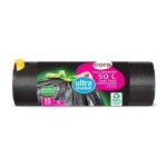 Sacs poubelle 50l avec liens coulissants ultra r�sistant - les 15 sacs