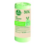 Sac poubelle compostables À lien coulissant 30l ecoplanet - les 10 sacs Sac poubelle compostables À lien coulissant 30l ecoplanet - les 10 sacs