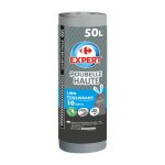 Sac poubelle  lien coulissant, spcial poubelle haute 50l expert - les 10 sacs