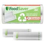 Sac sous vide 2 rouleaux 20cm x 4. 5m - fsre2002x01 food saver