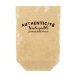Sachet kraft rutilisable - le sachet