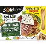 Salade auvergnate ptes fourme d'ambert aop jambon cru noix sodebo - le coffret de 320 g