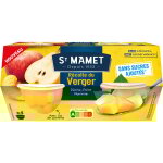 Fruits au sirop cocktail verger st mamet - les 4 pots de 113g