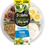 Salade garden oc�ane thon sauce vinaigrette � l'echalote sodebo - la barquette de 240g