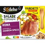 Salade roma p�tes jambon speck crudit�s mozzarella sodebo - le coffret de 320 g