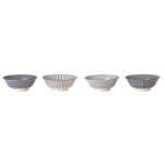 Bol japonais 20cm bleu en porcelaine kimiko carrefour home - le bol