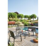 Salon elyn anthracite / graphite hesperide - l'unit�