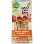 Sandwich halal dinde emmental carrefour sensation - la boite de 3 - 200g Sandwich halal dinde emmental carrefour sensation - la boite de 3 - 200g