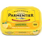 Sardines  huile de tournesol & citron parmentier - la boite de 135g