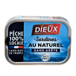 Sardines au naturel sans arte les dieux - la boite de 805g