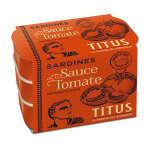Sardines � la sauce tomate titus - les 3 boites de 125g
