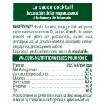 Sauce cocktail � l'armagnac benedicta - le pot de 260g