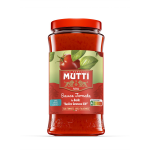 Sauce tomates et basilic mutti - le pot de 400g