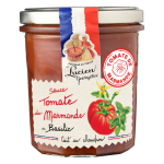 Sauce tomate de marmande au basilic les recettes cuites au chaudron - le pot de 300g