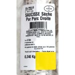 Saucisse sche / pur porc louis auvergne - la saucisse de 240 g