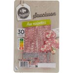 Saucisson noisettes en tranches carrefour original - la barquette de 30 tranches - 100g