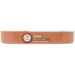 Saumon  l'huile d'olive carrefour extra - la boite de 105g net goutt