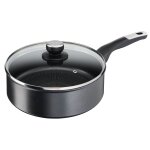 Sauteuse 26cm acier inoxydable revtement anti - adhsif tous feux dont induction avec couvercle unlimited ...