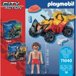 Sauveteur en mer et quad playmobil - l'unité Sauveteur en mer et quad playmobil - l'unité