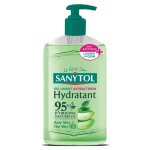 Savon liquide mains action anti - bactrienne aloe vera th vert bio sanytol - le flacon de 250 ml