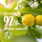 Savon liquide mains action anti - odeur  l'huile essentielle de citron le petit marseillais - le flacon ...