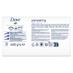 Savon solide pampering au beurre de karit� et � la vanille dove - le lot de 4 savons solide