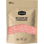 Sel de rose de l'himalaya waam cosmetics - le doypack de 500g