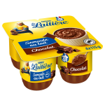 Semoule au lait chocolat la laitiere - les 4 pots de 115g