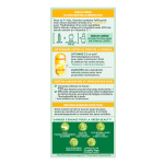 Srum visage 2 en 1 vitamine c booster d'eclat garnier - le flacon de 30ml