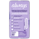 Serviettes fuite urinaire long discreet protection intgrale always - le pack de 10 serviettes