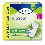Serviettes fuite urinaire normal discreet lady tena - le paquet de 24