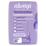 Serviettes fuite urinaire small plus discreet always - le pack de 20 serviettes
