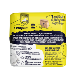 Serviettes hygi�niques avec ailettes flux normal ultra minces coton 100% bio ramdam - le paquet de 14 ...