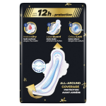 Serviettes hygi�niques avec ailettes ultra secure night extra 12h de protection always - le paquet de ...