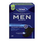 Serviettes hyginiques fuites urinaires homme protection discrte extra light men active fit tena - la ...
