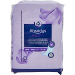 Serviettes fuite urinaire mini absodys discreet carrefour soft - le paquet de 20