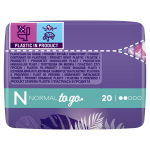Serviettes hygi�niques normal pochettes individuelles always - le paquet de 20