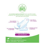 Serviettes hygiéniques nuit coton bio ailettes saforelle - la boite de 10 Serviettes hygiéniques nuit coton bio ailettes saforelle - la boite de 10