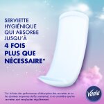 Serviettes hygiéniques sans ailettes nuit maxi vania - le pack de 12 serviettes hygiéniques Serviettes hygiéniques sans ailettes nuit maxi vania - le pack de 12 serviettes hygiéniques