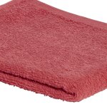 Serviette de toilette rose 50x80 cm tex basic - la serviette de toilette Serviette de toilette rose 50x80 cm tex basic - la serviette de toilette