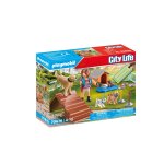 Set cadeau educatrice et chiens playmobil - la bo�te avec accessoires inclus