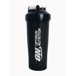 Shaker avec compartiment optimum nutrition - le flacon de 600ml