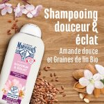 Douceur et eclat cheveux longs et dlicats amande douce et graines de lin bio le petit marseillais - ...