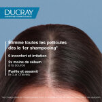 Antipelliculaire pellicules grasses kelual squanorm ducray - le flacon de 400ml