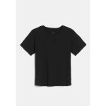 T - shirt femme noir l tex